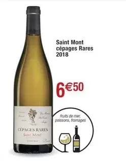 Saint Mont Cepages Rares 2018