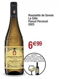 Roussette De Savoie La Côte Pascal Perceval 2023