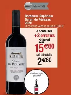 Baron de Perissac - Bordeaux Superieur 2020