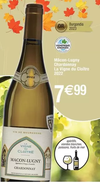 Macon-Lumny Chardonnay