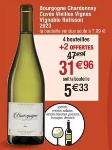 Bourgogne Chardonnay Cuvée Vieilles Vignes