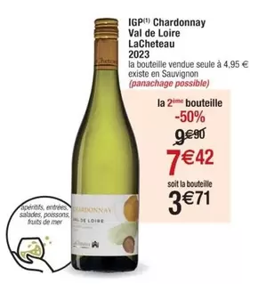 Chardonnay Val De Loire Lacheteau 2023