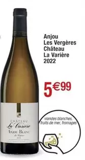 Château La Varière - Anjou Les Vergères  2022