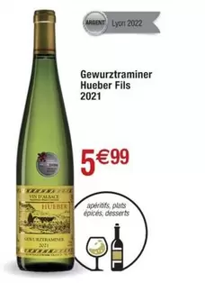 Gewurztraminer Hueber Fils 2021