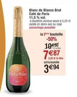 Brut - Café De Paris - Blanc De Blancs