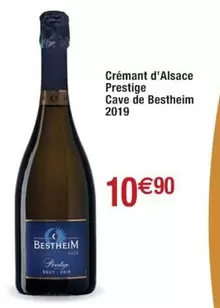 Bestheim - Cremant D'alsace Prestige Cave De  2019