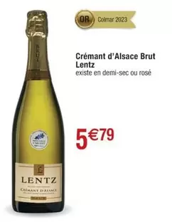 Brut - Lentz - Crémant D'alsace