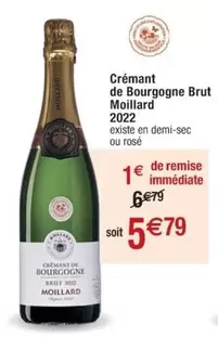 Brut - Moillard - Crémant de Bourgogne  2022