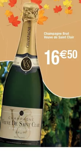 Brut - Veuve De Saint Clair - Champagne