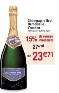 Vranken - Champagne Brut Demoiselle