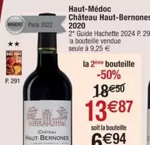 Château Haut-Bernones - Haut-Médoc  2020