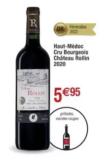 Bourgeois - Château Rollin - Haut-Médoc Cru