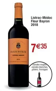 Listrac-médoc Fleur Bayron 2018