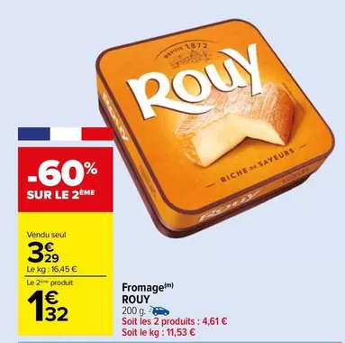 Rouy - Fromage