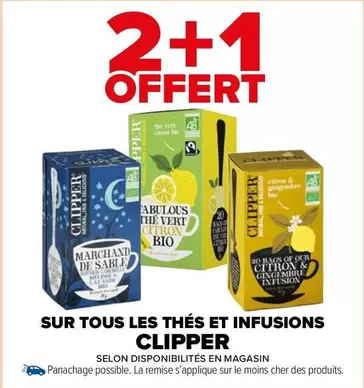 TOUS - Clipper - Sur Tous Les Thés Et Infusions