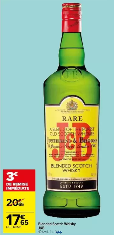 J&B - Rare - Blended Scotch Whisky