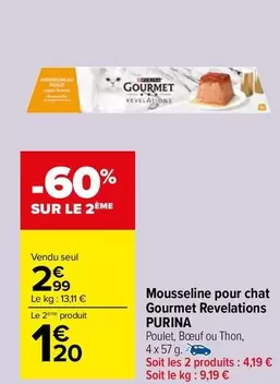 Purina - Mousseline Pour Chat Gourmet Revelations