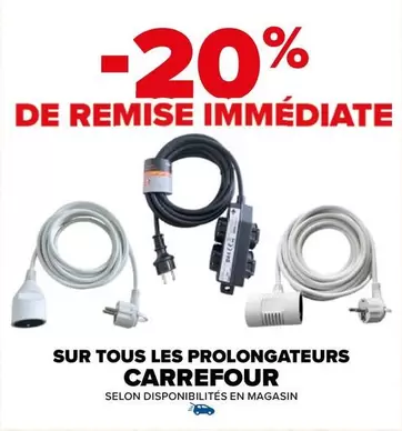 Carrefour - Sur Tous Les Prolongateurs