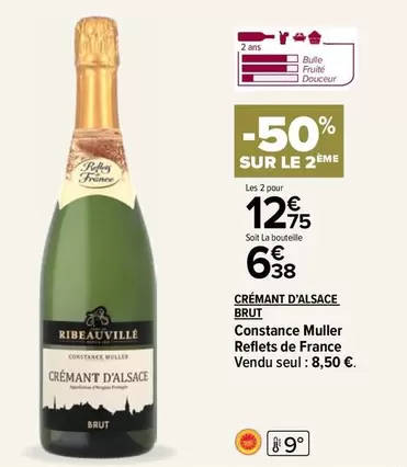 reflets de france - crémant d'alsace brut