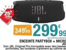 JBL - Enceinte Partybox + Micro