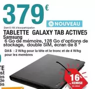 Samsung - Tablette Galaxy Tab Active5