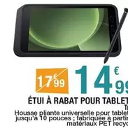 Étui À Rabat Pour Tablet