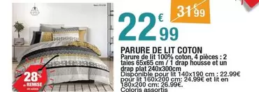 Parure De Lit Coton