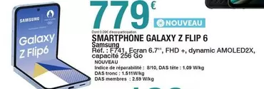 Samsung - Smartphone Galaxy Z Flip 6