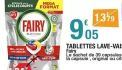 Fairy - Tablettes Lave-Vai