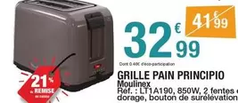 Moulinex - Grille Pain Principio