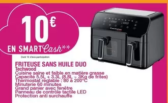 Techwood - Friteuse Sans Huile Duo