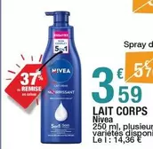 Nivea - Lait Corps