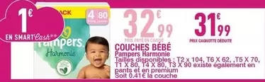 Pampers - Couches Bébé