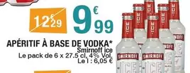 Smirnoff - Aperitif À Base De Vodka