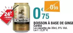 Caribia - Boisson À Base De Ginge