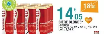 L'Orraine - Bière Blonde