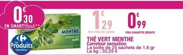 Carrefour - Produits - The Vert Menthe