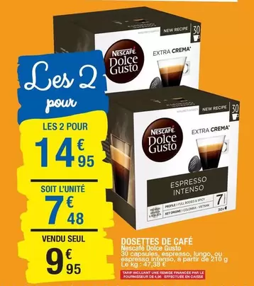 Nescafé - Dosettes De Café