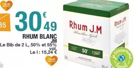 J.M - Rhum Blanc