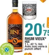 Hse - Rhum Vieux