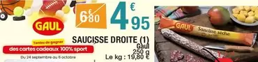 gaul - Saucisse Droite