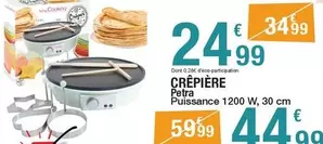 Petra - Crêpière