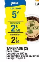 Père Olive - Réolive - Tapenade