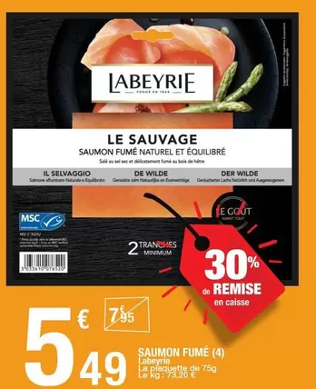 Labeyrie - Saumon Fume