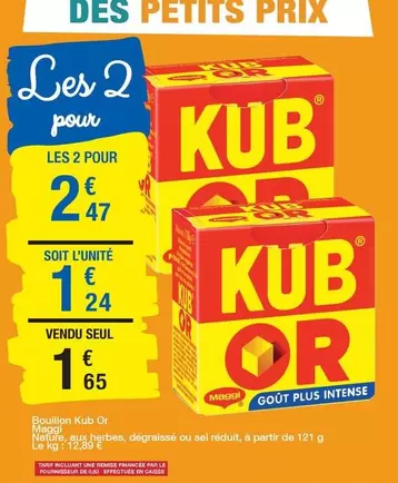 Maggi - Kub - Bouillon