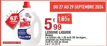 Bonux - Lessive Liquide