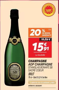 Brut - Champagne Aop Champagne offre à 15,91€ sur Netto