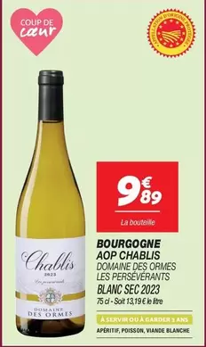 Noel - Bourgogne Aop Chablis