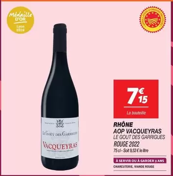 Le Goût Des Garrigues - Rhone Aop Vacqueyras