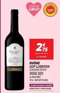 Domaine Boiry Rouge - Rhône Aop Luberon